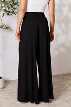Cargar imagen en el visor de la galería, Double Take Full Size Smocked Wide Waistband Wide Leg Pants