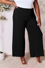 Cargar imagen en el visor de la galería, Double Take Full Size Smocked Wide Waistband Wide Leg Pants