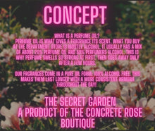 Load image into Gallery viewer, The Concrete Rose Boutique Perfume Oil