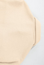 Load image into Gallery viewer, Apricot Solid Color Corduroy Buttoned Long Sleeve Shacket
