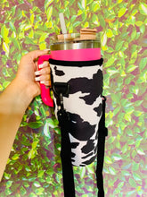 Load image into Gallery viewer, 40 Ounce Tumbler Koozie with Crossbody Strap
