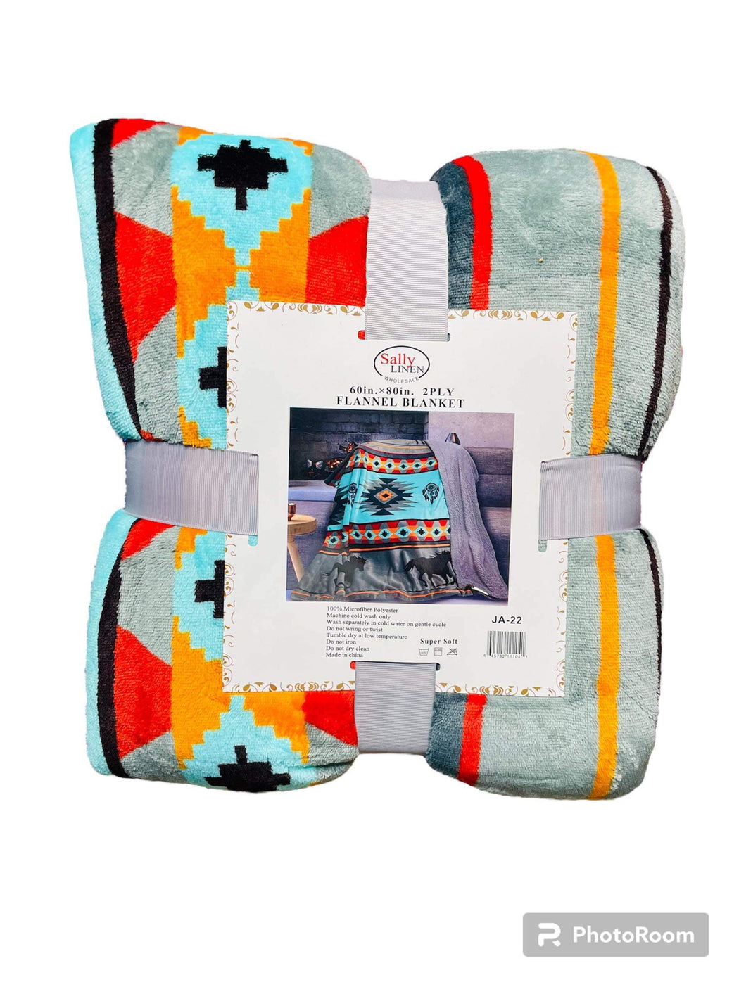 Worlds Softest Comforter Twin Size Aztec Southwestern Cowboy Blanket