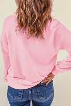 Load image into Gallery viewer, Pink Cheetah Easter Rabbit Graphic Sweatshirt
