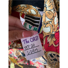 Load image into Gallery viewer, 80s Vintage 100% Silk Bold Baroque Print Bomber Jacket - Windbreaker
