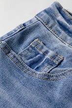 Cargar imagen en el visor de la galería, Ashleigh Blue Embroidered Western Print Flare Leg Full Length Jeans
