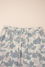 Cargar imagen en el visor de la galería, Multicolour Retro Camouflage Print Plus Size 2pcs Outfit
