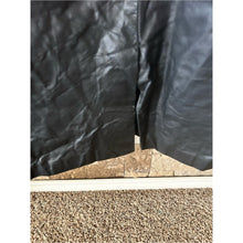 Load image into Gallery viewer, Vintage 80s Winlet Black 100% Genuine Leather High-Waist Skirt with Split
