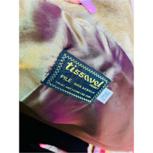 Load image into Gallery viewer, Vintage Tissavel 100% Acrylic Long Faux Fur Coat in Light Brown with Belt
