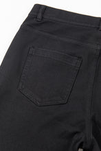 Cargar imagen en el visor de la galería, Black Skinny Fit Ankle High Waist Jeans
