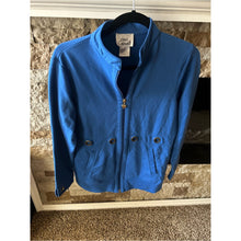 Load image into Gallery viewer, 80s Vintage OSO Casual Zip Up Front with Grommets
