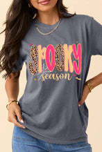 Load image into Gallery viewer, Gray Spooky Season Playful Halloween Graphic T Shirt
