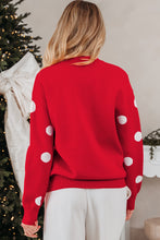 Load image into Gallery viewer, Red Dahlia LET IT SNOW Graphic Christmas Holiday Loose Sweater
