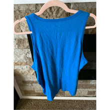 Load image into Gallery viewer, Adidas Vintage 80s Tank Top Women's Blue and Red White

