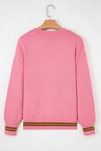 Load image into Gallery viewer, Peach Blossom See You Cowboy Embroidered Western Graphic Sweater
