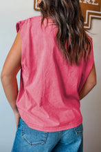 Cargar imagen en el visor de la galería, Bonbon Toner Washed Wild West Whiskey Print Sleeveless Muscle Top
