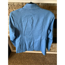 Load image into Gallery viewer, BNWT Vintage 90s Retro High-Waist Tailored Blue Women's Suit Denim
