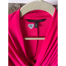 Cargar imagen en el visor de la galería, Victoria's Secret Hot Pink Wrap-Front Midi Dress
