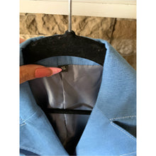 Load image into Gallery viewer, BNWT Vintage 90s Retro High-Waist Tailored Blue Women's Suit Denim
