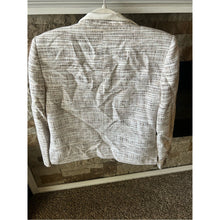 Load image into Gallery viewer, Liz Claiborne Classic Cream Tweed Blazer Jacket - Elegant Women's Coat
