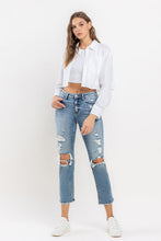 Load image into Gallery viewer, Lovervet Full Size High Rise Slim Straight Jeans
