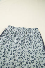 Load image into Gallery viewer, Gray Leopard High Waist Side Bow Straight Leg
