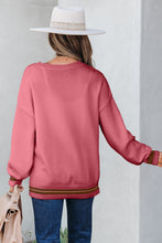 Load image into Gallery viewer, Peach Blossom See You Cowboy Embroidered Western Graphic Sweater
