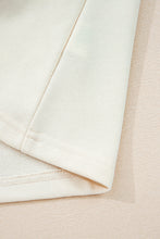 Cargar imagen en el visor de la galería, White Solid Color Cute Bow Detail Loose Hoodie
