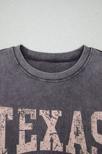 Load image into Gallery viewer, Medium Grey TEXAS Steer Head Graphic Mineral Wash Oversized T Shirt
