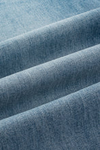 Cargar imagen en el visor de la galería, Dusk Blue Multi Buttons Medium Wash Straight Loose Leg Jeans
