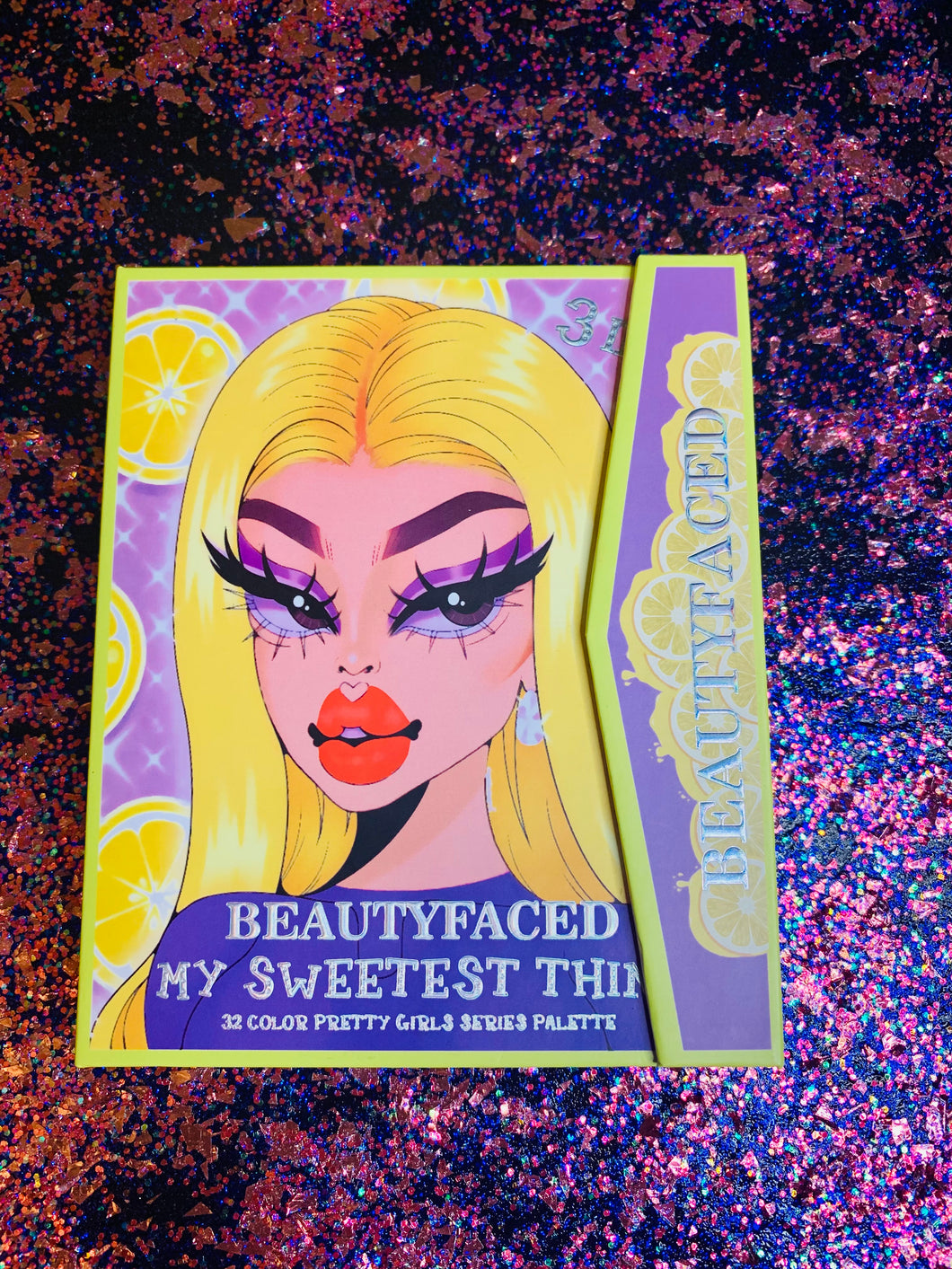 Beautyfaced My Sweetest Thing Yellow Lady Eyeshadow Palette