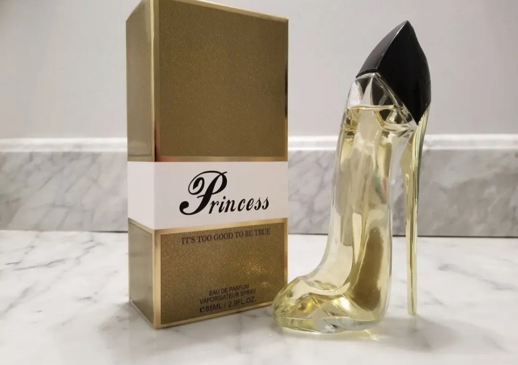 EBC Princess Gold Heel Perfume Rendition of Good Girl Gold