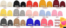 Cargar imagen en el visor de la galería, Mama and Mini Beanies
