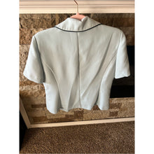 Cargar imagen en el visor de la galería, Vintage Studio I 70s Short-Sleeve Blazer Jacket - Robin Egg Blue VTG
