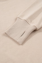 Load image into Gallery viewer, Jet Stream Solid Color Oversize Slit Sweatshirt Ribbed Leggings 2pcs Set
