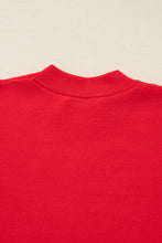 Cargar imagen en el visor de la galería, Red Dahlia LET IT SNOW Graphic Christmas Holiday Loose Sweater
