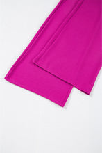 Cargar imagen en el visor de la galería, Bright Pink Bowknot Strapless Wide Leg Jumpsuit
