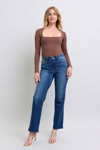 Cargar imagen en el visor de la galería, Judy Blue Full Size Side Seam Detail Straight Jeans with Pockets
