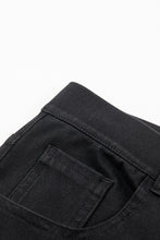 Cargar imagen en el visor de la galería, Black Skinny Fit Ankle High Waist Jeans
