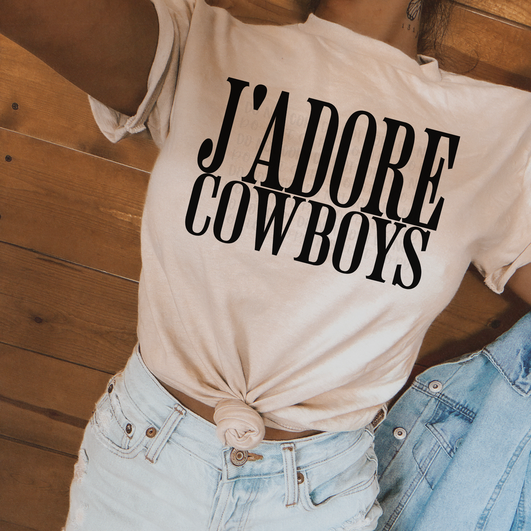 J'Adore Cowboys T-Shirt