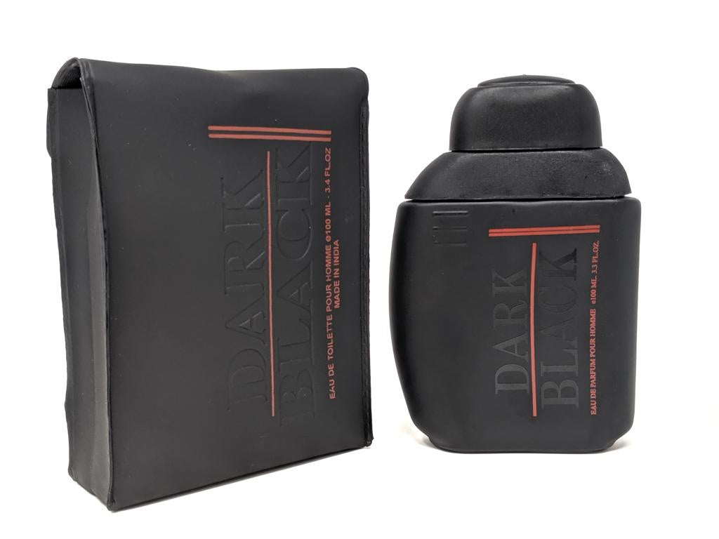 Dark Black Cologne 3.3 Oz/ 100 ML with Pouch Rendition of Noir