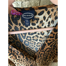 Load image into Gallery viewer, Curvy Scoop Leopard Print Jumpsuit - Brown and Black
