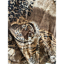 Load image into Gallery viewer, Vintage 90s Fuda International Leopard Cheetah Print Zip Up Bomber Windbreaker
