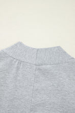 Cargar imagen en el visor de la galería, Light Grey Split Long Cardigan and Skinny Pants Lounge Set
