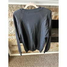 Load image into Gallery viewer, Vintage 80s Women's Black Embellished Sweatshirt with Chain Detail
