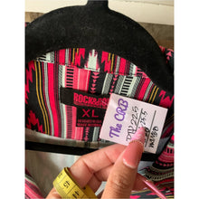 Cargar imagen en el visor de la galería, Rock &amp; Roll Cowgirl Patterned Blazer 100% Cotton Western-Aztec
