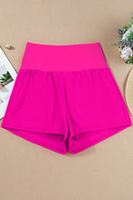 Cargar imagen en el visor de la galería, Hot Pink Pocketed Wide Waistband Swim Shorts
