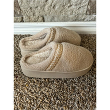 Load image into Gallery viewer, Brand New Cozy Days Cream Faux Sherpa Slippers - Plush Indoor Comfort Cream
