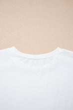 Cargar imagen en el visor de la galería, White Coquette Cowgirl Elements Printed Relaxed Tee
