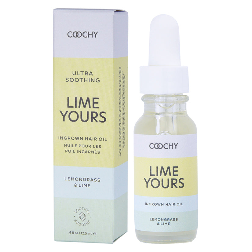 Ultra Lime Yours Soothing Ingrown Hair Oil-Lemongrass Lime 12.5ml