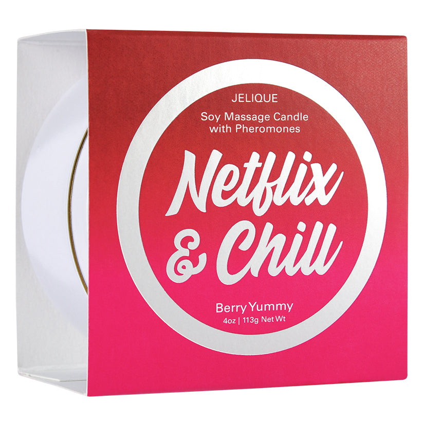 Netflix & Chill Berry Yummy Oil Candle 4oz